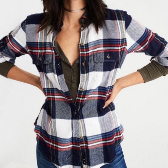 American Eagle Outfitters Tops - AEO Ahh-Mazingly Soft Flannel